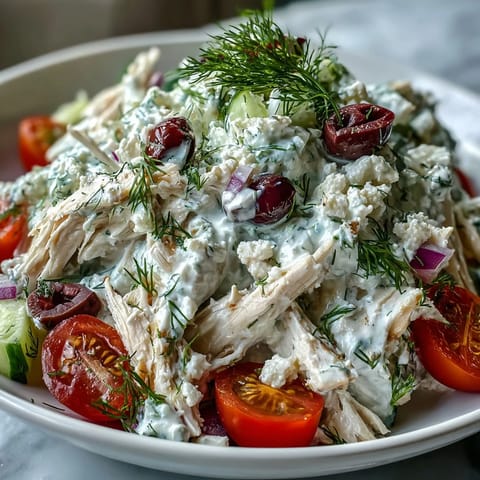 Tzatziki Chicken Salad