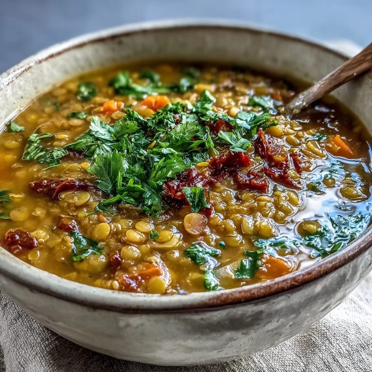 Comforting Mung Bean Soup, a hearty vegan dish perfect for any meal.