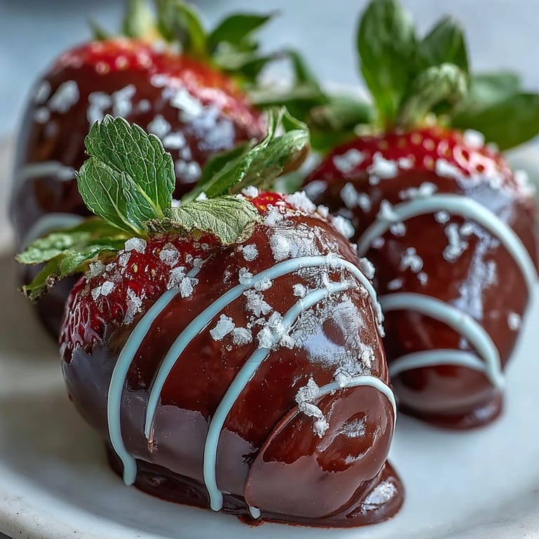 Homemade chocolate-covered strawberries garnished with chopped nuts, ideal for Valentine's Day parties or gifts.