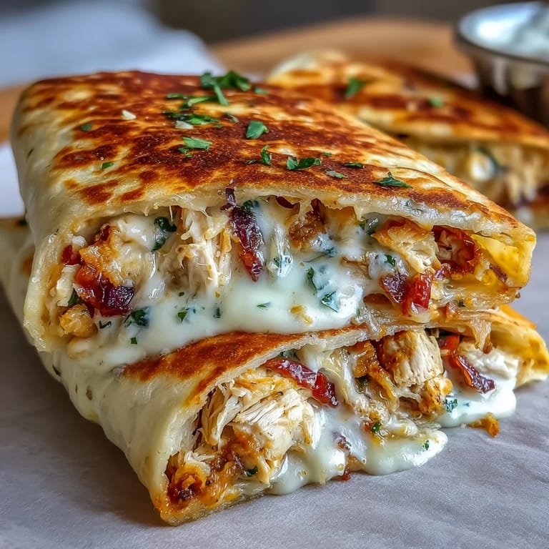 Delicious Rotisserie Chicken Crunch Wrap Bake, a savory baked fusion with tender chicken and crispy layers.