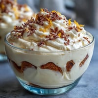 Elegant limoncello tiramisu cups layered with zesty syrup and creamy mascarpone in individual glass jars.  